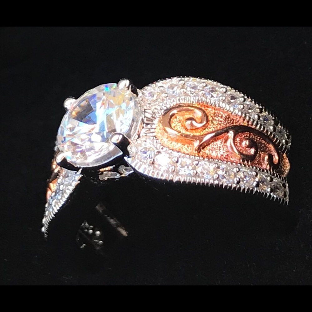 Xavier Estate Collection Ring Absolute Diamond Sz8